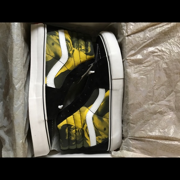 bruce lee vans sk8 hi